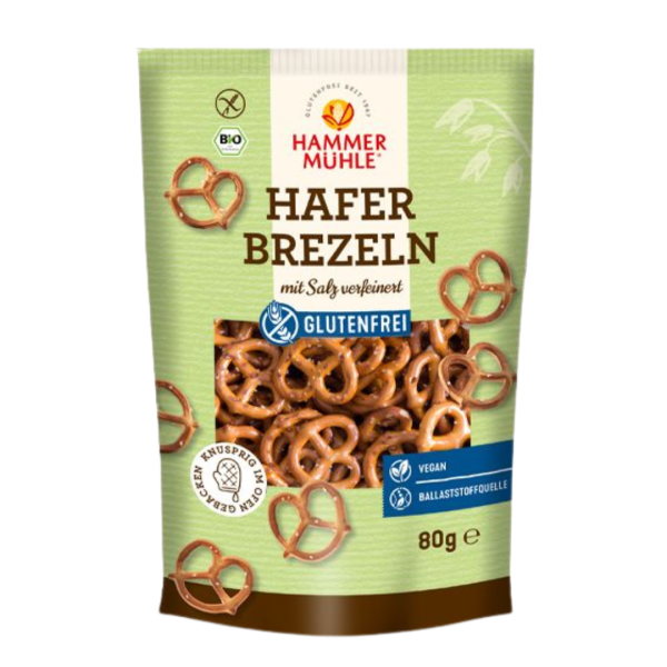 Oat Pretzels Hammermühle Organic gluten-free